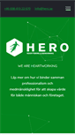 Mobile Screenshot of hero.se