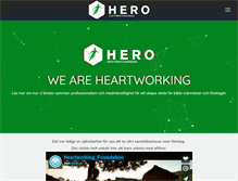 Tablet Screenshot of hero.se